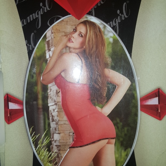 Seductive Floral Print See Thru Babydoll & Thong - Picture 8 of 8